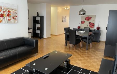 Grand appartement meublé de 4 pièces au coeur de Champel à Genève