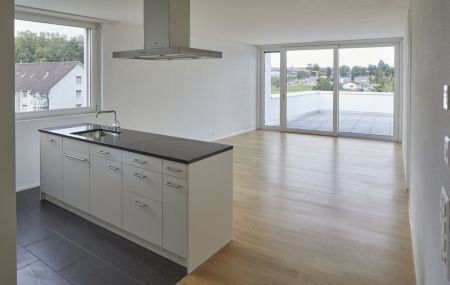 Modernes Wohnen in einem Neubau