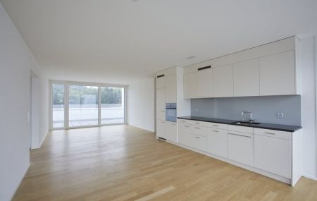 Modernes Wohnen in einem Neubau