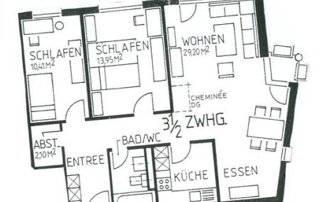 Zentrales Wohnen in Birmensdorf