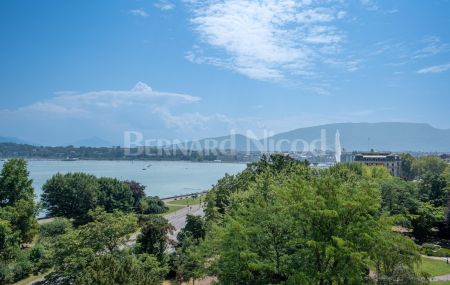 Magnifique appartement de 9 pièces avec vue sur le Jet d&#039;eau 