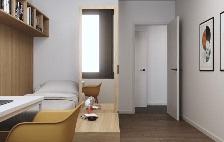 Chambre meublée en colocation dans un appartement de 101m2, 3 colocataires