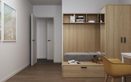 Chambre meublée en colocation dans un appartement de 108m2, 4 colocataires