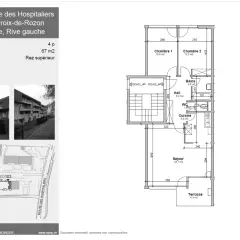 Charmant appartement de 4 pièces au 1er étage