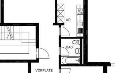 Lichtdurchflutete Wohnung an ruhiger Lage