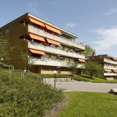 Geniessen Sie die riesige Terrasse mit See-Sicht