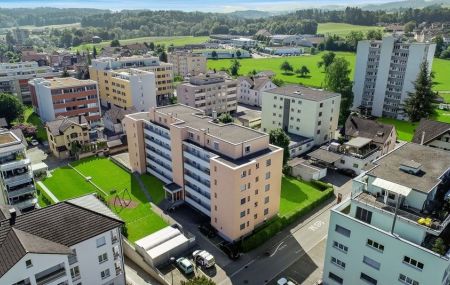 Zeitgemässe 3 Zimmer Wohnung in Zentrumsnähe von Niederuzwil