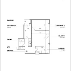 Appartement 4 pièces  | Grand-Pré