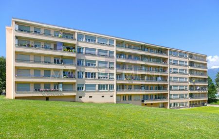 Meyrin, avenue de Vaudagne, 3 pièces au Rez supérieur