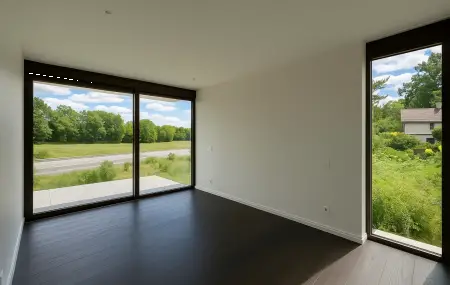 Appartement neuf de 6 pièces en duplex avec jardin à Hermance