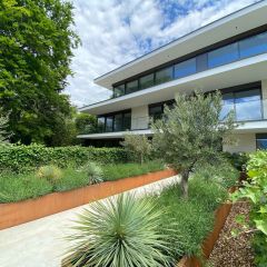Magnifique appartement neuf de 6 pièces en attique avec vue lac à Hermance