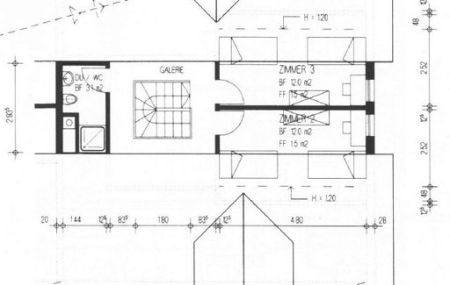Maisonette-Dachwohnung mit viel Licht und Luft