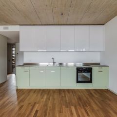 Moderne Architektur: 4.5-Zimmer-Wohnung im offenen Riegelbau