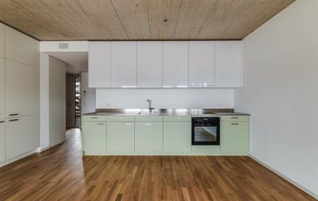 Moderne Architektur: 4.5-Zimmer-Wohnung im offenen Riegelbau