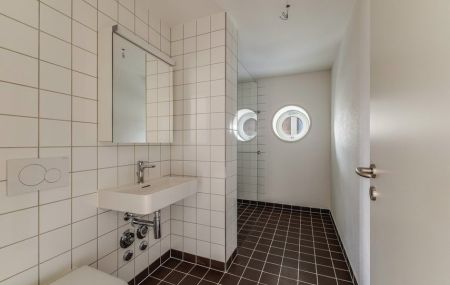 Moderne Architektur: 4.5-Zimmer-Wohnung im offenen Riegelbau