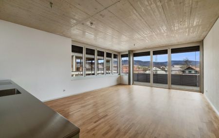 Moderne Architektur: 4.5-Zimmer-Wohnung im offenen Riegelbau