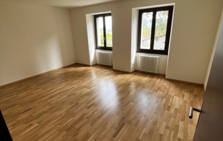 Appartement traversant de 5 pièces au rez-de-chaussée d'un petit immeuble locatif