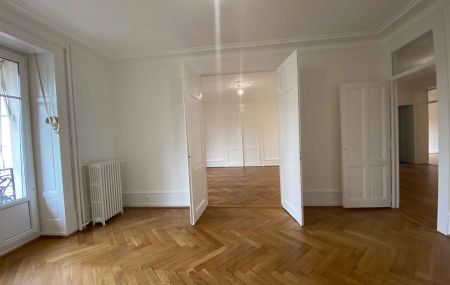 Magnifique appartement de 6 pièces rénové vue lac proche quai Wilson