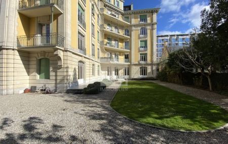 Appartement 8 pièces rezSPLENDIDE APPARTEMENT DE 8 PIECES AVEC JARDIN8-room ground-floor apartmentSPLENDID 8-ROOM APARTMENT WITH GARDEN CL