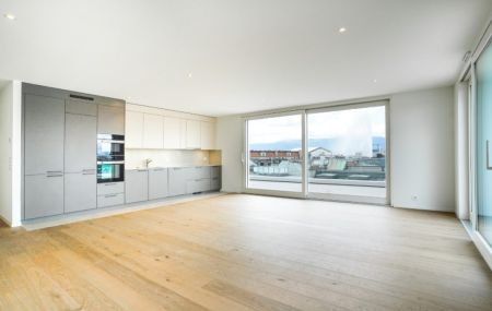 Rare à la location, magnifique attique au coeur de la ville