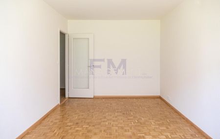 Meyrin - Avenue de Vaudagne - Appartement 3 pièces au rez-de-chaussée