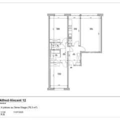 Appartement 4 pièces - Rue Alfred-Vincent 12 Genève Appartement 4 pièces - Rue Alfred-Vincent 12 Genève