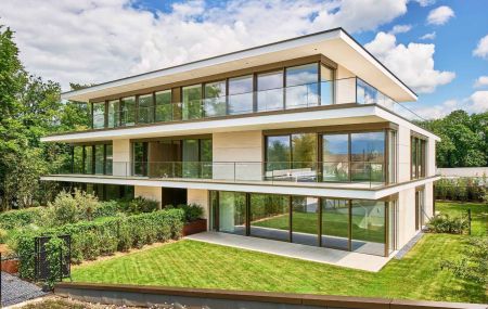 Appartement neuf de 5 pièces en duplex avec jardin à Hermance