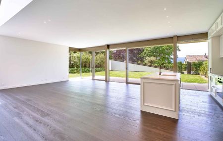 Appartement neuf de 5 pièces en duplex avec jardin à Hermance