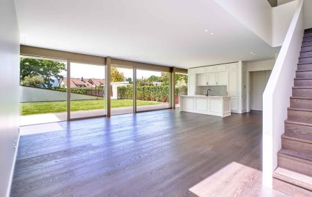 Appartement neuf de 5 pièces en duplex avec jardin à Hermance