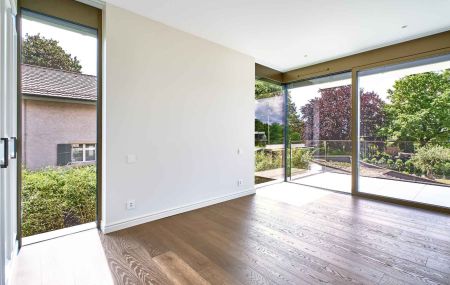 Appartement neuf de 5 pièces en duplex avec jardin à Hermance