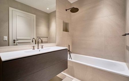 Appartement neuf de 5 pièces en duplex avec jardin à Hermance