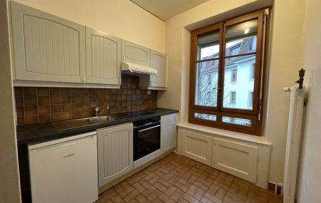 Gare des Eaux-Vives, Appartement de 2 pièces à louer