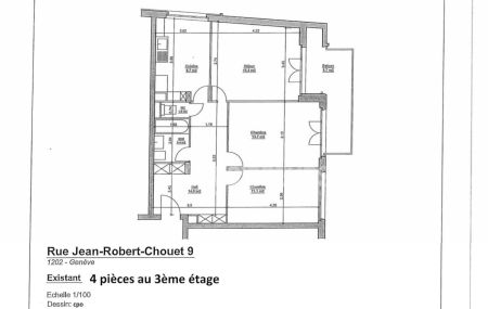 Genève - 4 pièces - 76 m2
