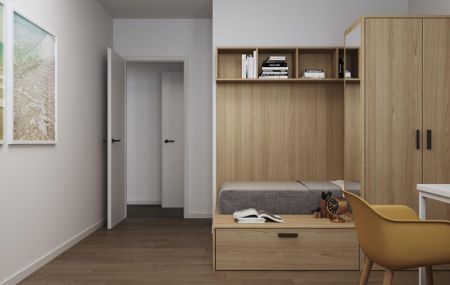 Chambre meublée en colocation dans un appartement de 108m2, 4 colocataires