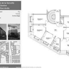 Appartement 6 pièces - Rue de la Servette 43 Genève