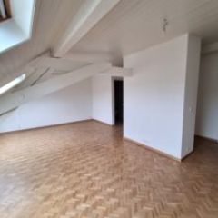 Appartement mansardé de 6 pièces en attique à la Jonction