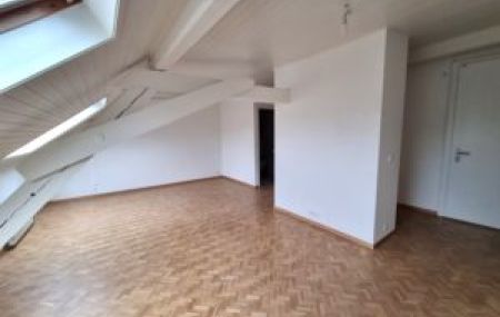 Appartement mansardé de 6 pièces en attique à la Jonction