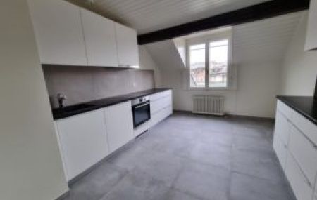 Appartement mansardé de 6 pièces en attique à la Jonction