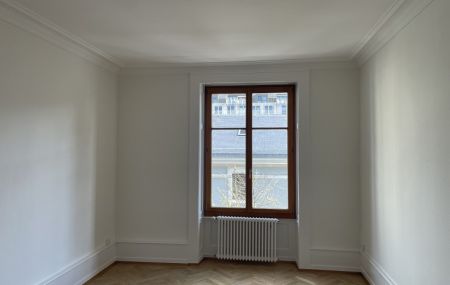 Quartier de Plainpalais, bel appartement de 6,5 pièces