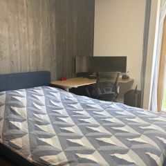 Appartement traversant de 3 pièces avec terrasse et jardin