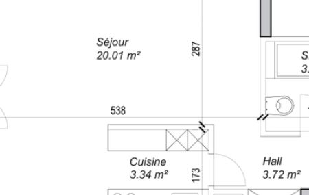 Appartement 2 Pièces, 30 m²