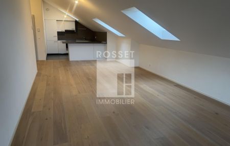 Magnifique appartement mansardé de 3 pièces au 2ème étage