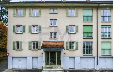 Meyrin Village – Rue Virginio-Malnati - Appartement rénové – 3 pièces – env. 41 m² avec balcon