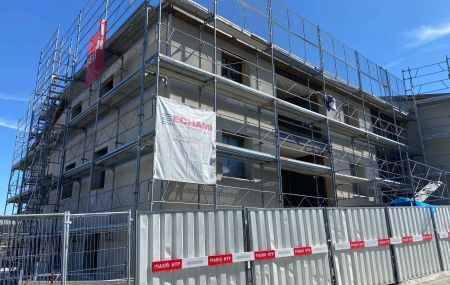 Appartement de 5 pièces avec loggia au dernier étage dans immeuble neuf à Bernex