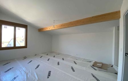 Appartement de 5 pièces avec loggia au dernier étage dans immeuble neuf à Bernex