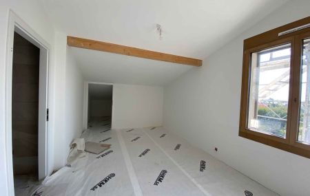 Appartement de 5 pièces avec loggia au dernier étage dans immeuble neuf à Bernex