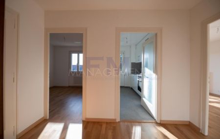 Meyrin Village – Rue Virginio-Malnati - Appartement rénové – 3 pièces – env. 42m² avec balcon