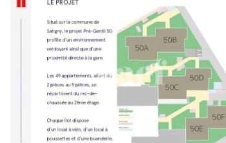 Appartement 1.5 pièce - Chemin de Pré-Gentil 50 C Satigny