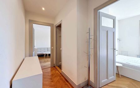 Appartement de 2 pièces - séjour, chambre, petite cuisine - meublé (ou non meublé) à Champel